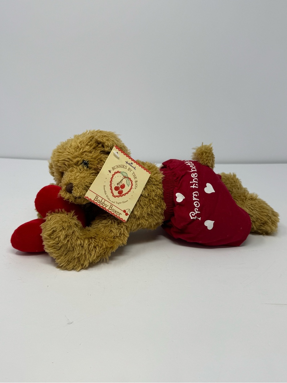 2002 Hallmark Bunnies By The Bay Bobby Boxer Plush Bear